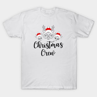 Christmas Deer - Christmas Crew T-Shirt